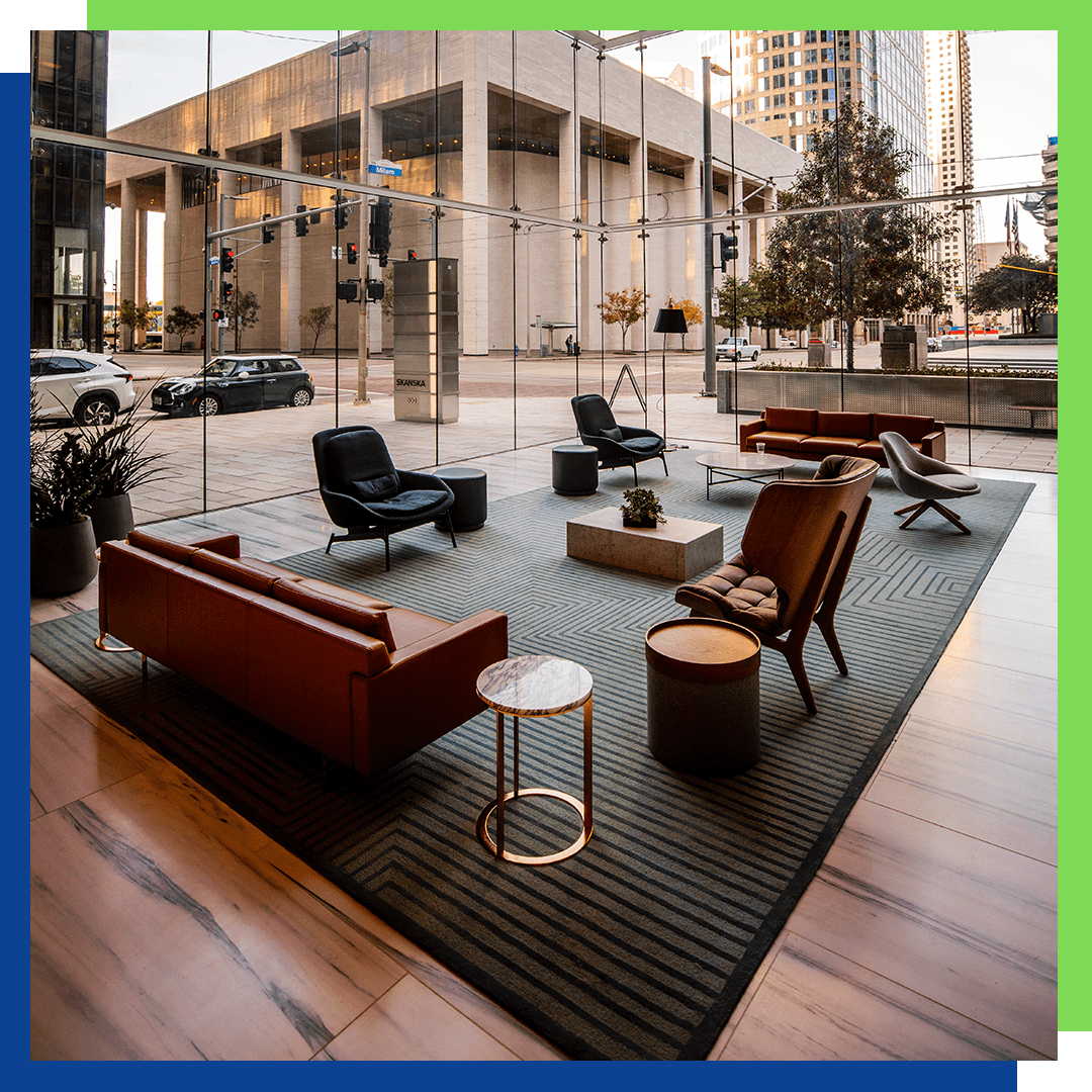 Office lobby furniture