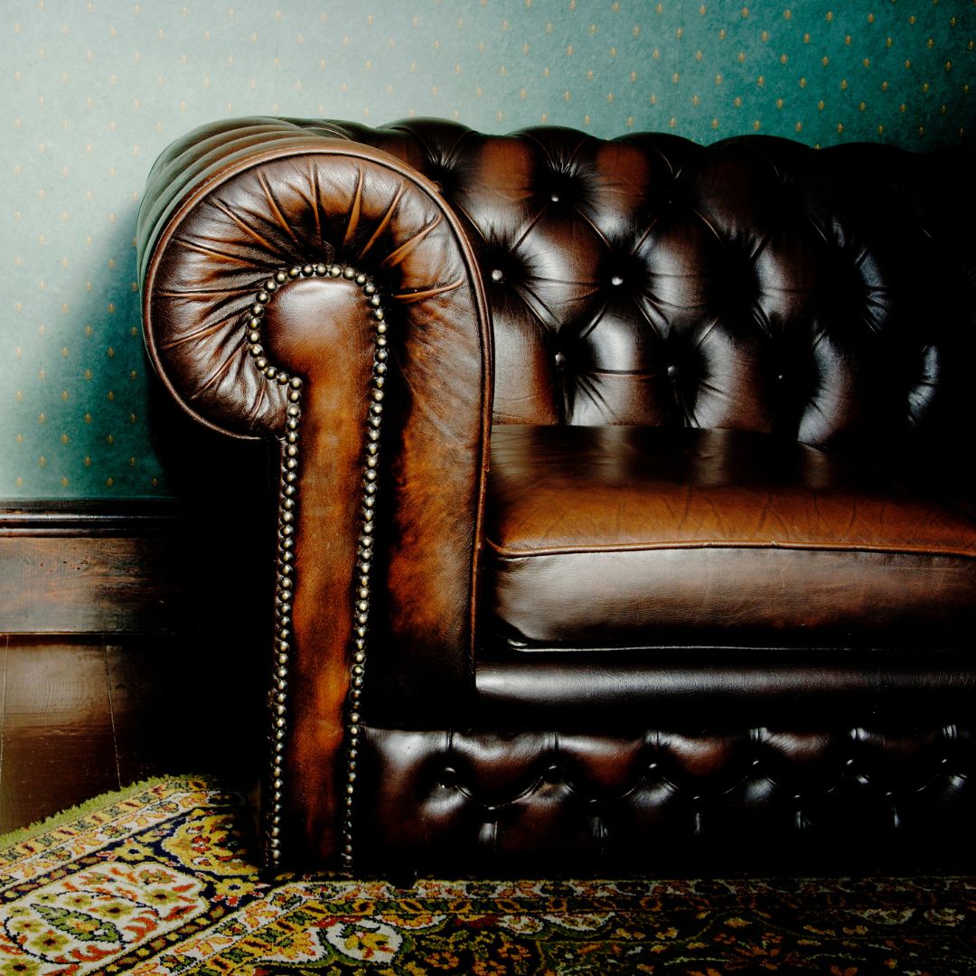 leather couch