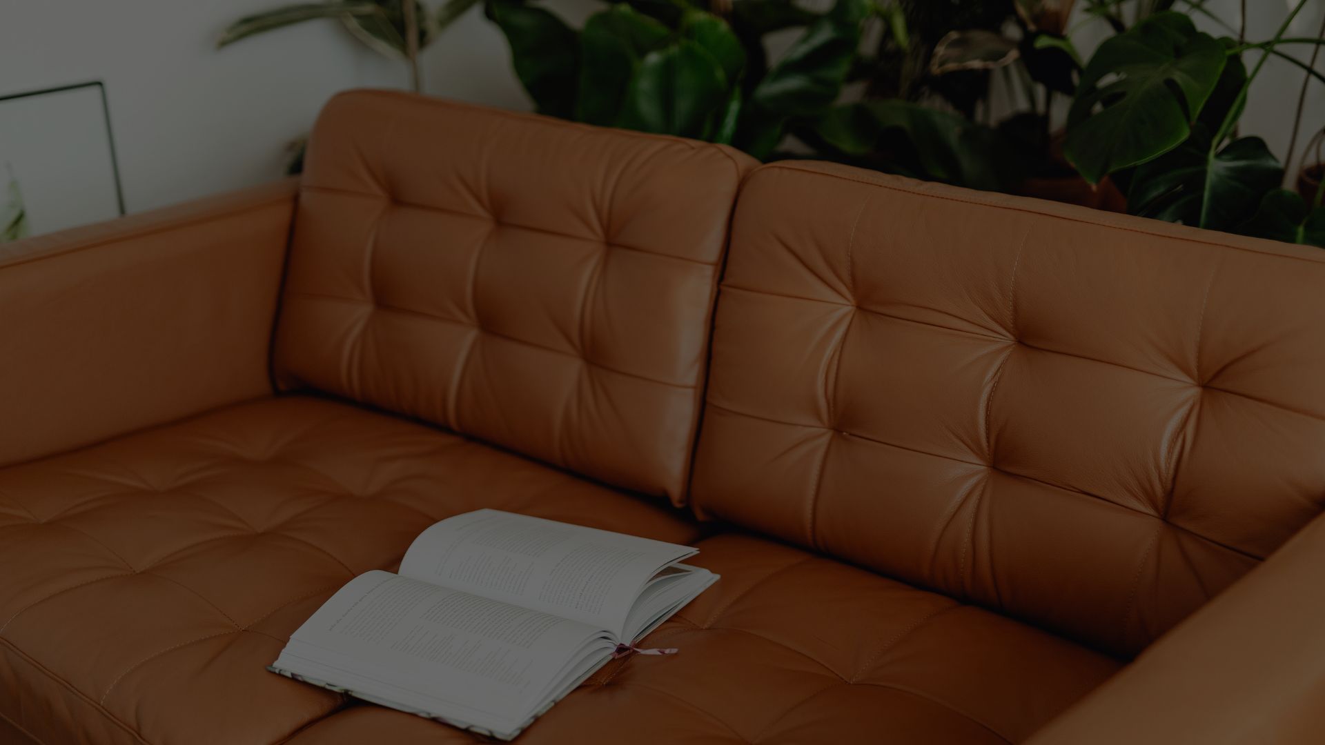leather couch