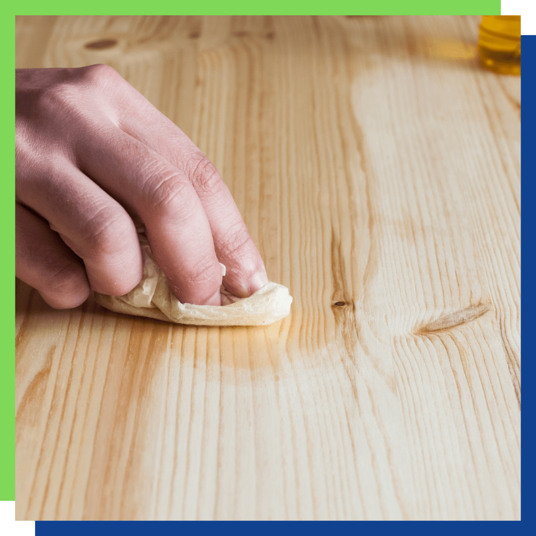 adding finish to wood