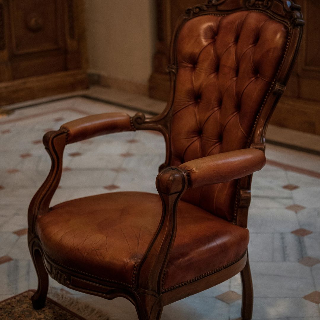 Antique wooden chair 