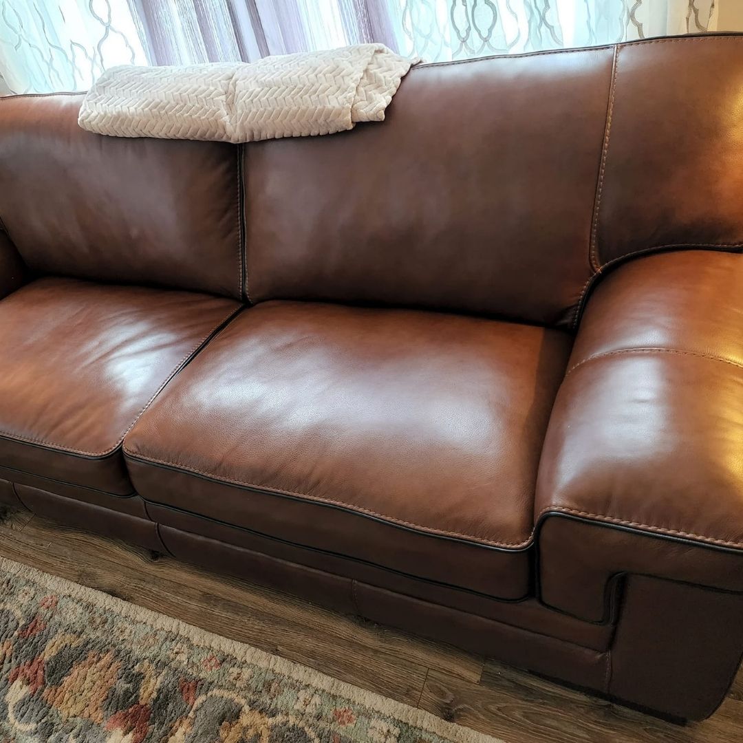 repaired couch